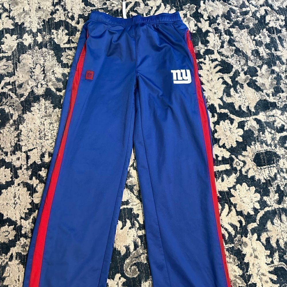NFL Team Apparel New York Giants YXL Track Pants